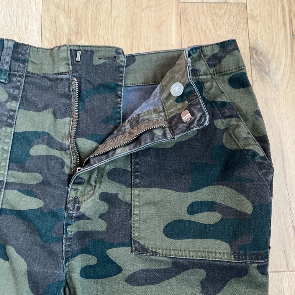 AFRM Camo High Waist Crop Ankle Jogger Pants - Picture 9 of 9